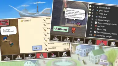 Screenshot von Weapons throwing RPG 1