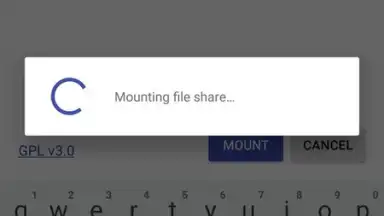Screenshot von Android Samba Client 1