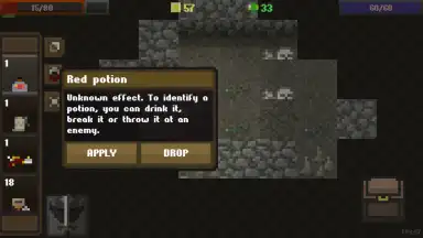 Screenshot von Caves Roguelike 3