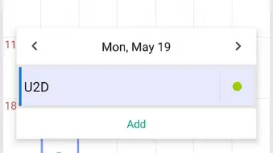 Screenshot von ColorNote Notepad 2