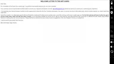 Screenshot von Docx Reader 1
