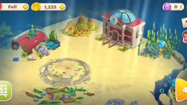 Screenshot von Undersea Solitaire Tripeaks 1