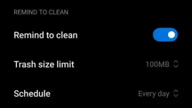 Screenshot von Xiaomi Cleaner 8
