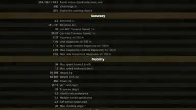Screenshot von База знаний для WoT 15