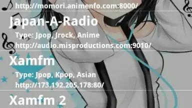 Screenshot von Anime Radio Online 4