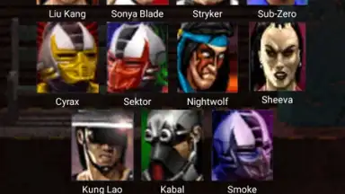 Screenshot von Mortal Kombat Moves 1