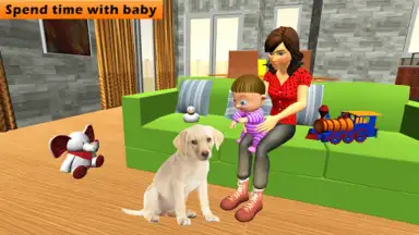 Screenshot von Virtual Mom Baby Care 2