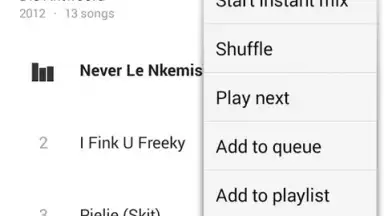 Screenshot von Google Play Music 1