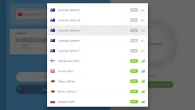 Screenshot von VPN servers in Russia 1