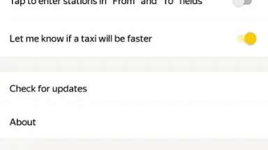 Screenshot von Yandex.Metro 4