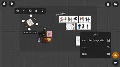 Screenshot von RefCanvas 9