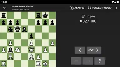 Screenshot von Chess Tactics Pro 15