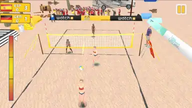 Screenshot von Volleyball: Spike Master 2