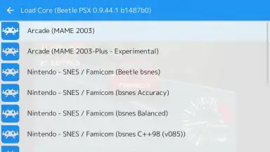 Screenshot von RetroArch Plus 1