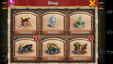 Screenshot von Castle Clash 4