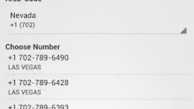 Screenshot von Hushed - Anonymous Calls, SMS 2