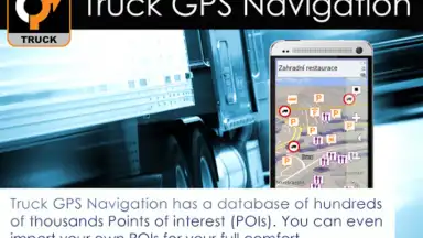 Screenshot von Aponia Truck Navigation 7