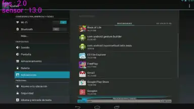 Screenshot von Andy Remote Control 2