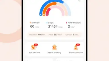 Screenshot von Wearfit Pro 3