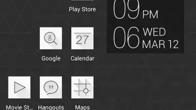 Screenshot von Atom Launcher 5