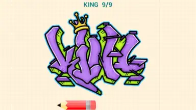 Screenshot von How to Draw Graffitis 1