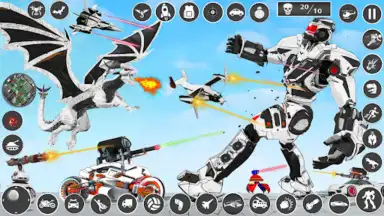 Screenshot von Dragon Robot Car Transform 1