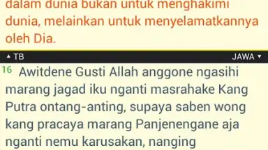 Screenshot von Alkitab 21