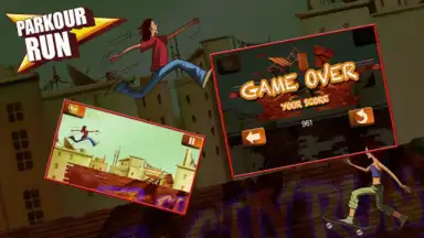 Screenshot von Parkour Run 1