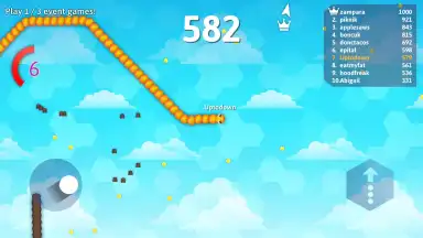 Screenshot von Snake.io 15