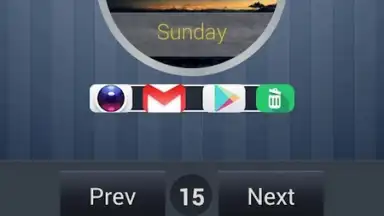 Screenshot von Digital Clock Widget 3