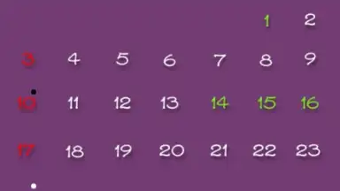 Screenshot von Telugu 2016 Calendar 3