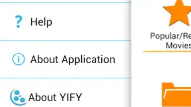 Screenshot von YIFY Torrents 4