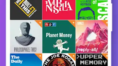 Screenshot von Podcast Addict 2