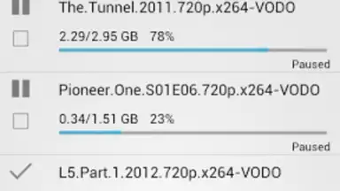 Screenshot von aTorrent - Torrent Downloader 1