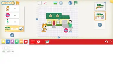 Screenshot von ScratchJr 1