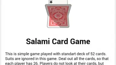 Screenshot von Salami Card Game 6