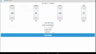 Screenshot von Калькулятор здоровья 4