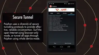Screenshot von Psiphon Pro 13
