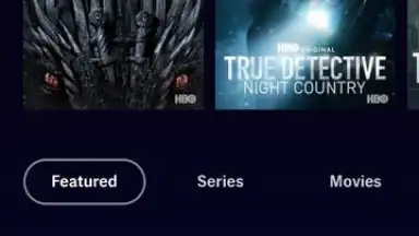 Screenshot von HBO Max 2
