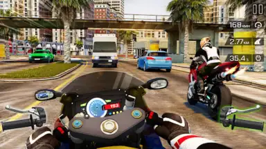 Screenshot von Highway Bike Riding Simulator 4