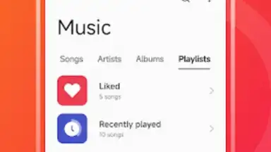 Screenshot von OPPO Music 2