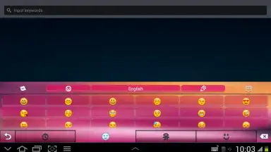 Screenshot von Pink Keyboard 3