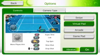 Screenshot von Virtua Tennis Challenge 2