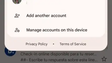 Screenshot von Gmail 4