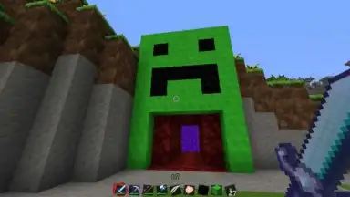 Screenshot von Portal Minecraft 4