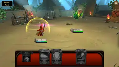Screenshot von BattleHand 3