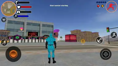 Screenshot von Miami Rope Hero 3