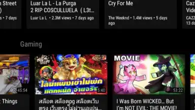 Screenshot von SmartTube beta 2