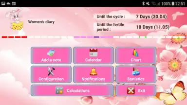 Screenshot von Women’s diary 14