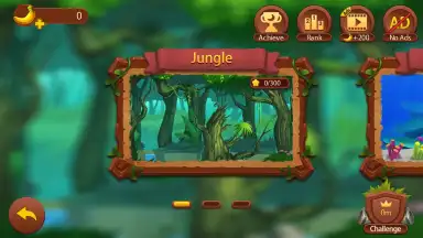 Screenshot von Jungle Monkey Run 4